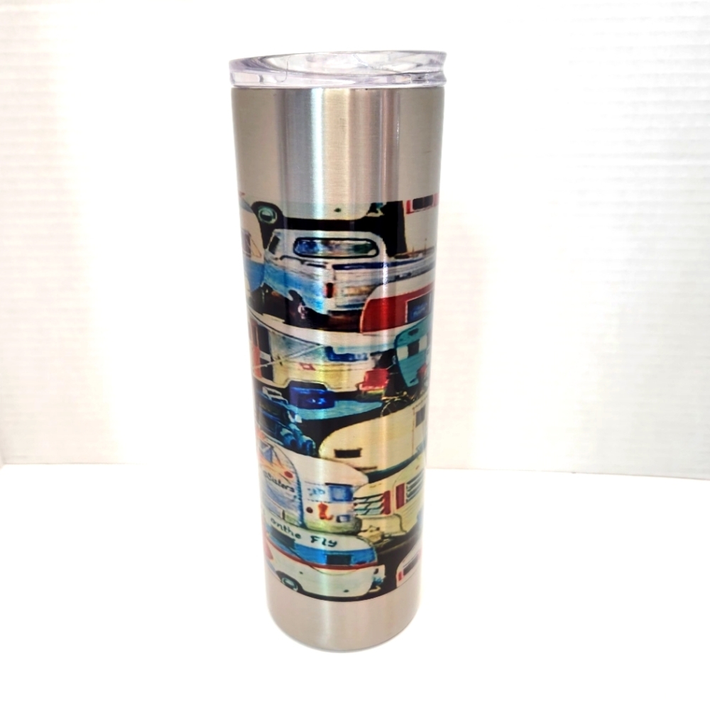 Retro Rv tumbler Hot/Cold Travel Mug